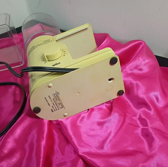 Vintage Braun 4045 Aromatic Burr Coffee Grinder Works Great Tested. - Picture 7 of 12